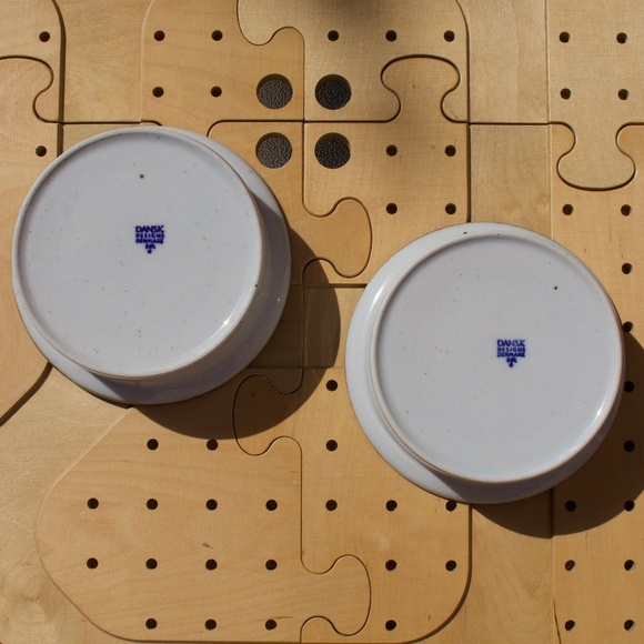 Dansk Design Denmark Niels Refsgaard Midcentury Brown Mist Bowls Set Of 2 - Picture 8 of 15